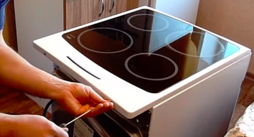 Ремонт сенсорной электроплиты. Междуреченск